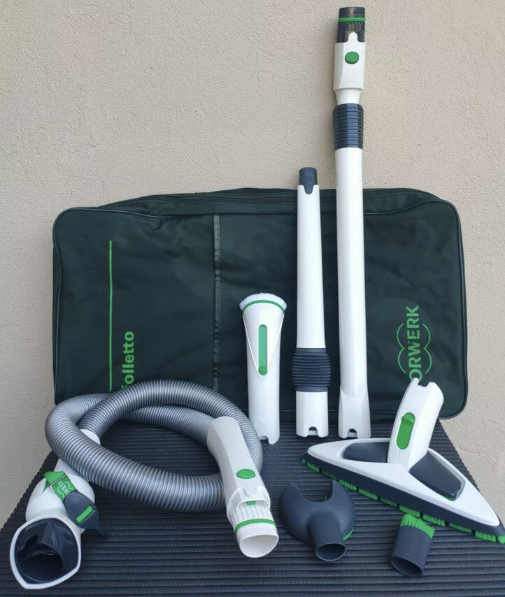 VORWERK FOLLETTO VK200 MIT PULILAVA SP600S ZUBEHÖRTASCHE BODENREINIGER VK 200 (von EXPERTEN generalüberholt)