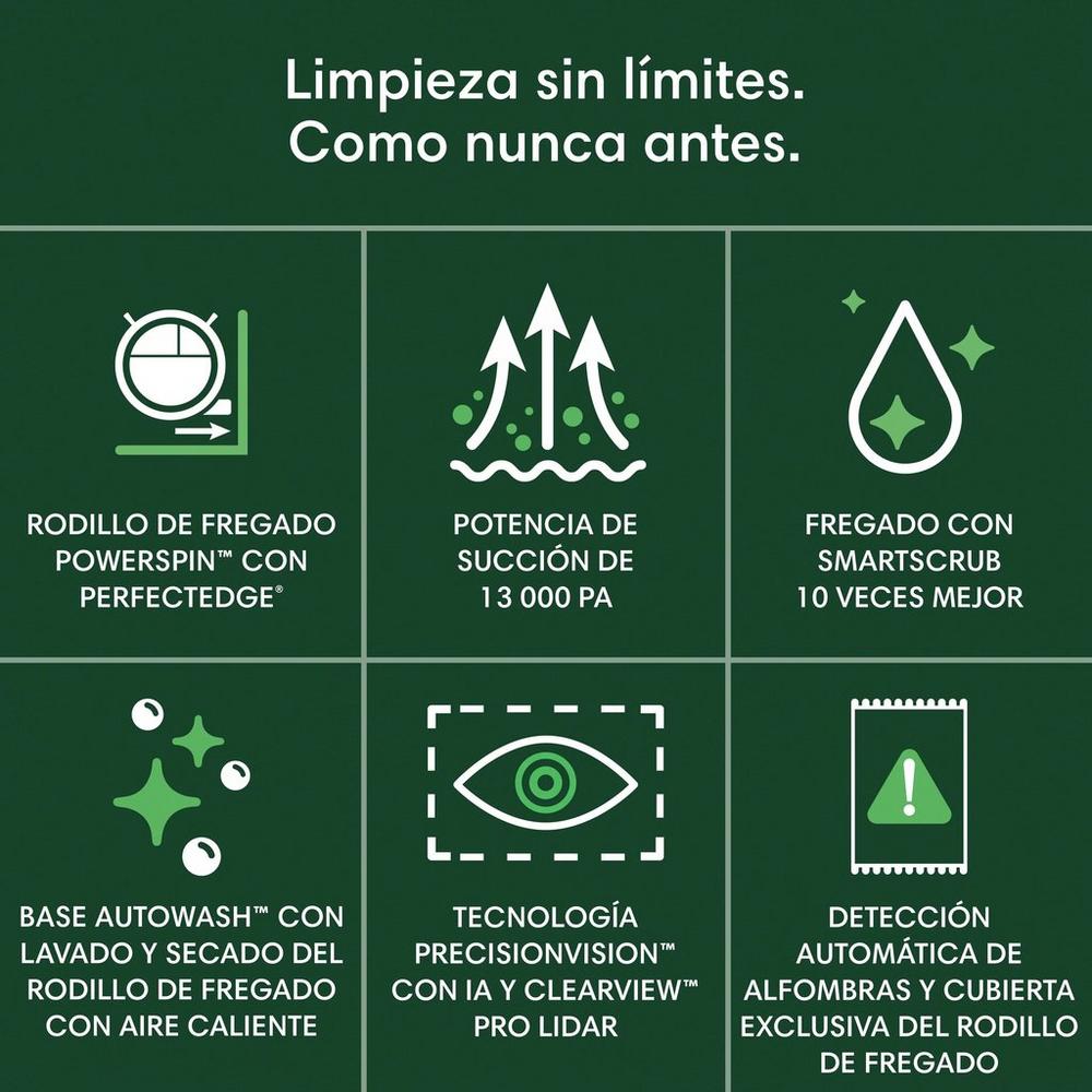 Robot Roomba® Max 705 Combo mit AutoWash™-Basisstation - Schwarz